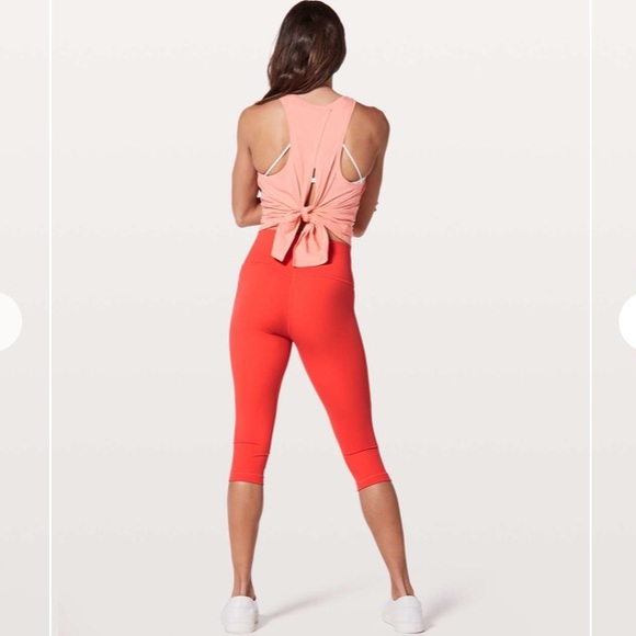 Lululemon wunder under hi-rise 1/2 right 17” - Picture 2 of 9